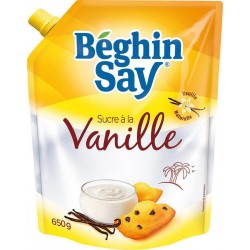 Béghin Say Sucre à la véritable Vanille Naturelle 650g