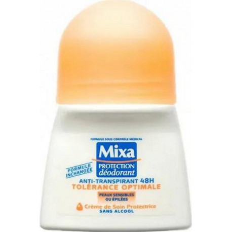 Mixa Déodorant Anti-Transpirant 48h Tolérance Optimale 50ml