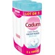 Cadum Douche velours fleur de coton x3 400ml 1.2L x3 flacons 400ml