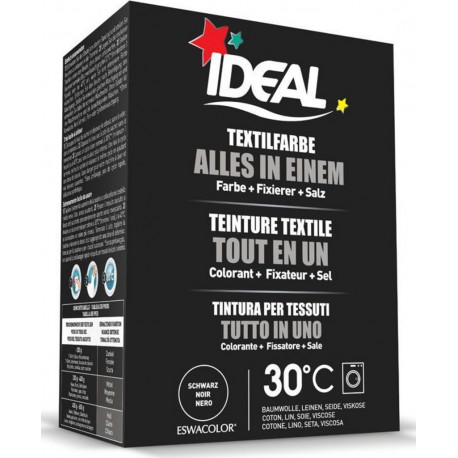 Ideal Teinture textile Tout en un Noir 230g