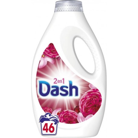 DASH Lessive Liquide Coup De Foudre 2 En 1 x46 2,3L