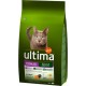 Ultima Croquettes Chat Stérilisé Adult Saumon 3Kg (lot de 2)