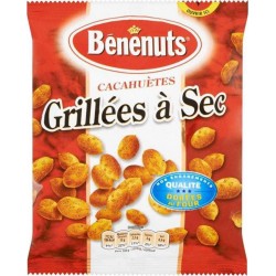 Bénénuts Cacahuètes Grillées 200g (lot de 3)