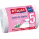 Alfapac Sacs poubelle à liens pour salle de bains 5L x40 sacs poubelles