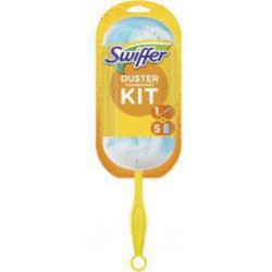 Swiffer Kit de dépoussiérage Duster kit 1&nbsp;manche avec 5&nbsp;recharges