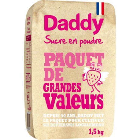 Daddy Sucre en poudre 1,5Kg