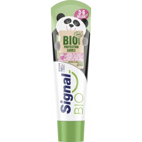 Signal Dentifrice Kids Fraise Bio 3-6 ans 50ml