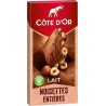 Côte d'Or Chocolat au Lait Noisettes Entières 4x180g