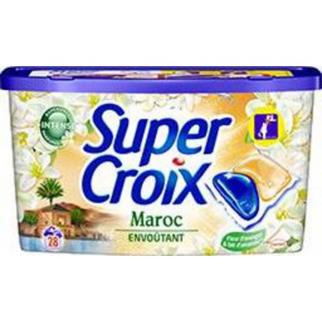 SUPERCROIX LESSIVE CAPSULES MAROC X28