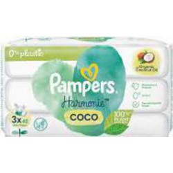 Pampers Lingettes Harmonie Pour Bébé 3x42 x126