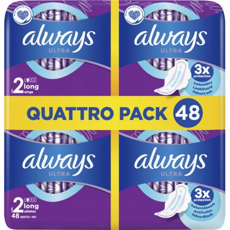 Always Serviettes Ultra T2 x48 paquet 48