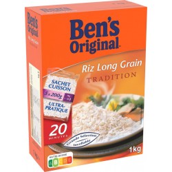 Ben's Original Riz Long Grain Tradition 20min 5x200g 1Kg