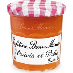 Bonne Maman Confiture Abricots et pêche 370g