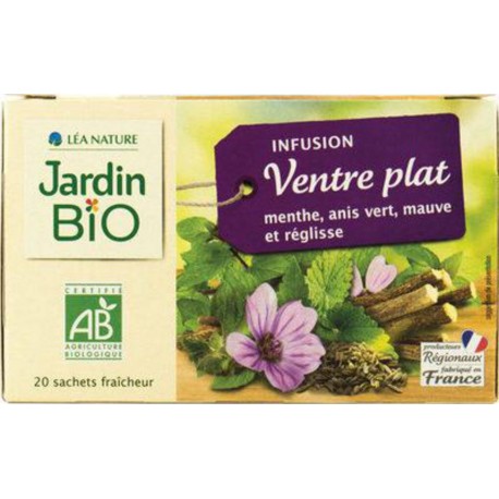 Jardin Bio Infusion Jardin Bio' Ventre plat x20 sachets 30g