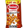 BENENUTS Cacahuètes grillées à sec dorées au four 2x163g