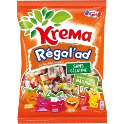Krema Bonbons parfums assortis Régal’ad 590g (lot de 4)