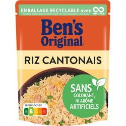 BEN'S ORIGINAL Riz micro-ondes express cantonais 2mn 250g