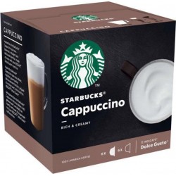 STARBUCKS CAPPUCCINO EN DOSETTE ARABICA x12 DOSETTES