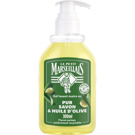 Le Petit Marseillais Savon Liquide Mains Pur Savon & Huile d'Olive 300ml