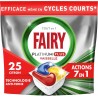 Fairy Capsules lave-vaisselle Platinum+ Citron x25 372g