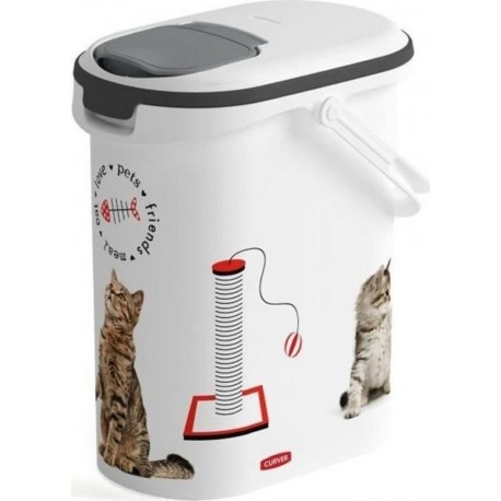 Curver Conteneur A Croquettes Pour Chien Avec Roulettes 4Kg 10l Love Pets