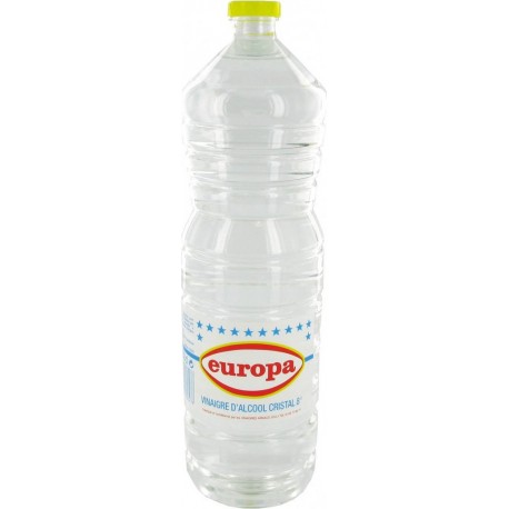 Vinaigre D'alcool Blanc 8° 1,5l Marque 12 Bouteilles les 12 bouteilles de 1583g