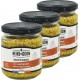 Reine de Dijon Moutarde À l'Ancienne 3x190g 570g