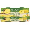 ROCHEFONTAINE Fruit en sirop ananas en tranches au jus sans sucre 454g