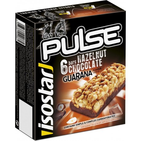 Isostar Barres énergétiques Chocolat Nuts Guarana 138g