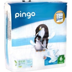 Pingo Couches Ecologiques Taille 6 25Kg Et + 32 Couches