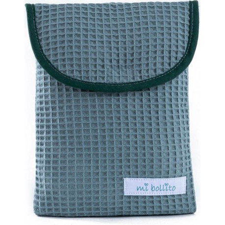 NC Porte-couches Et Lingettes Mi Bollito Vert Classique Élégant 1 X 25 X 18 Cm