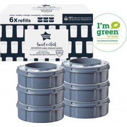 Tommee Tippee Recharges Poubelle A Couches Twist & Click Avec Greenfilm