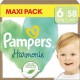 PAMPERS Couches Bébé Harmonie Taille 6 +13Kg x58