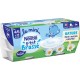NESTLE Dessert pour bébé nature dès 4/6 mois P'tit brassé 4x50g 200g