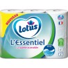 LOTUS Papier Toilette l'Essentiel les 6 rouleaux