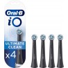 ORAL Pack de 4 brossettes iO Ultimate Clean Noir B