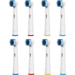 8 Têtes De Brosse De Rechange Blanc Cenocco Cc9029