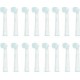 16 Têtes De Brosse De Rechange Blanc Cenocco Cc9029x2
