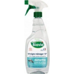 BIOVIE VINAIGRE MENAGER BOUTEILLE PISTOLET EUCALYPTUS ECOLOGIQUE 750ML 1CT TOUTE SURFACE NON ABRASIF VINAIGRE LIQUIDE ASSOUPLISS
