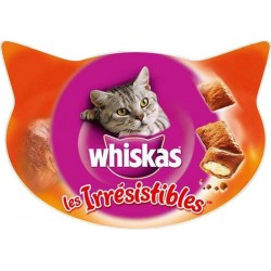 Whiskas Les Irrésistibles au Boeuf 60g (lot de 10)