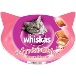 Whiskas Les Irrésistibles Saveur de la Mer 60g (lot de 10)