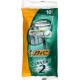 Bic Comfort 2 par 10 Rasoirs Jetables 2 Lames pour Homme avec Aloé + Vitamins (lot de 3 soit 30 rasoirs)