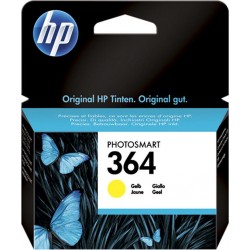 HP Cartouche d’Encre 364 Jaune (lot de 2)