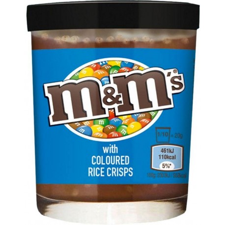 M&M's M&M’s Crispy Pâte à Tartiner 190g (lot de 6)