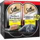 SHEBA Perfect portion barquettes terrine pâtée de poulet pour chat 6x37,5g