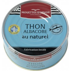 Mouettes d'Arvor Thon albacore au naturel 112g