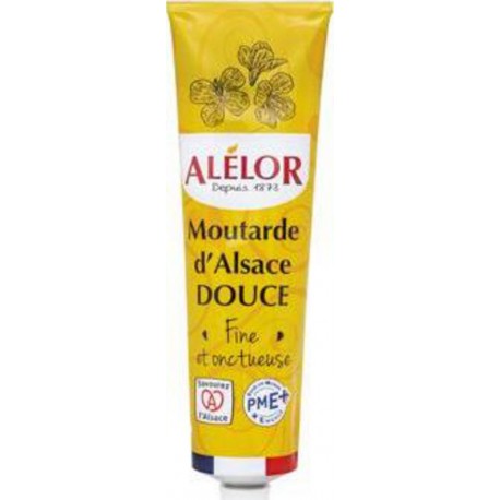 ALELOR TUBE MOUTARDE DOUCE D’ALSACE 175g