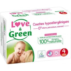 Love & Green Couches Hypoallergéniques Innovation Taille 4 x46