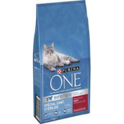 PURINA One bifensis croquettes au boeuf pour chat stérilisé 7.5Kg