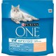 Purina One Croquettes Chat Stérilisé Truite 1,5Kg (lot de 3)
